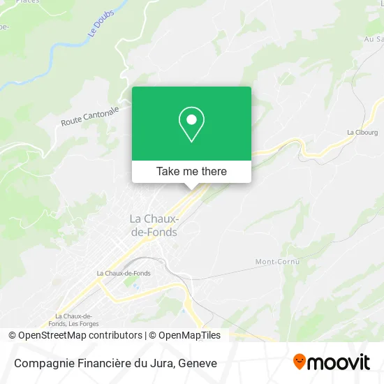 Compagnie Financière du Jura map