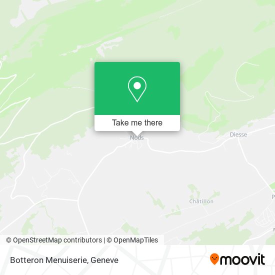 Botteron Menuiserie map