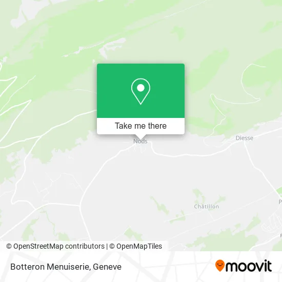 Botteron Menuiserie plan