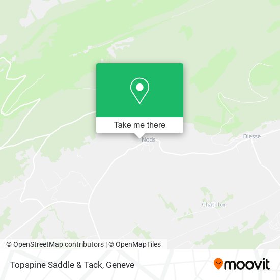 Topspine Saddle & Tack map