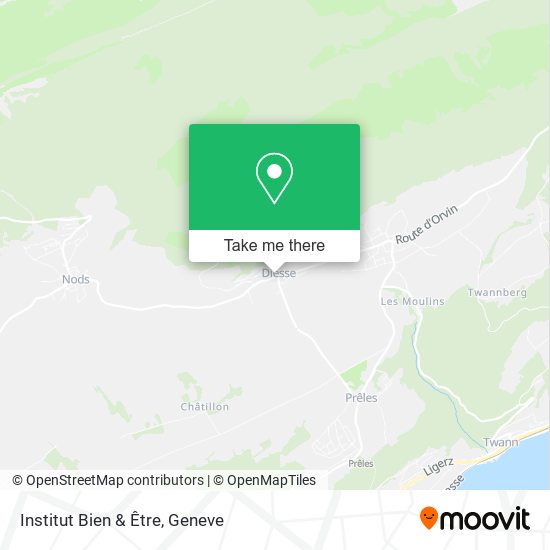 Institut Bien & Être map