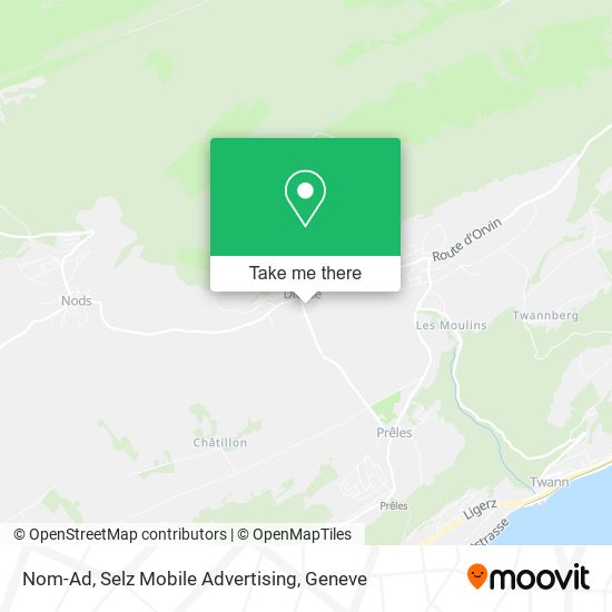 Nom-Ad, Selz Mobile Advertising map