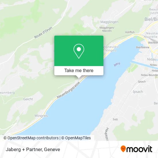 Jaberg + Partner map