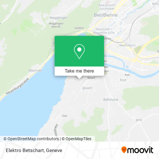 Elektro Betschart map