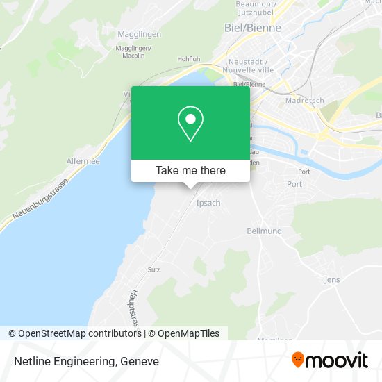 Netline Engineering map