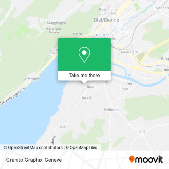 Granito Graphix map