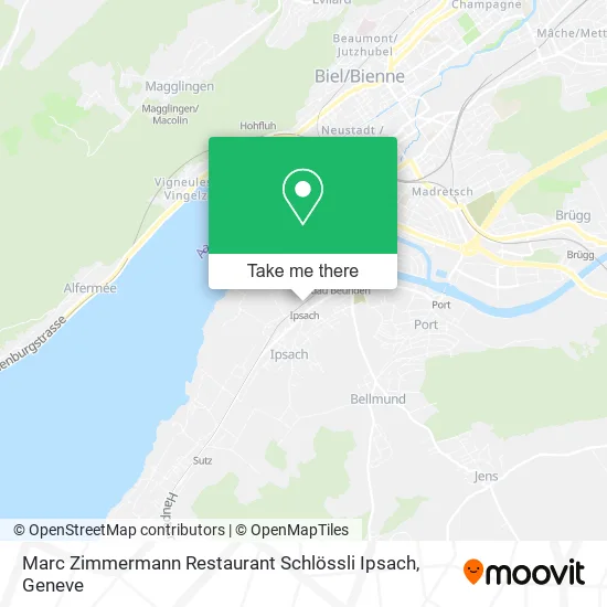 Marc Zimmermann Restaurant Schlössli Ipsach map