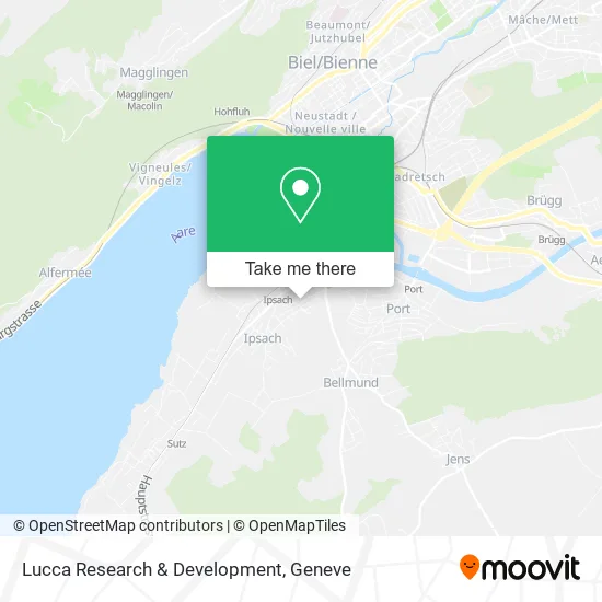 Lucca Research & Development map