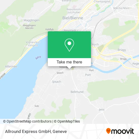 Allround Express GmbH map