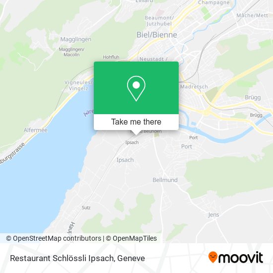 Restaurant Schlössli Ipsach map
