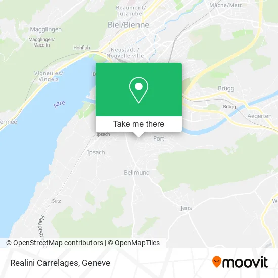 Realini Carrelages map