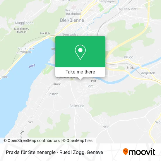 Praxis für Steinenergie - Ruedi Zogg map