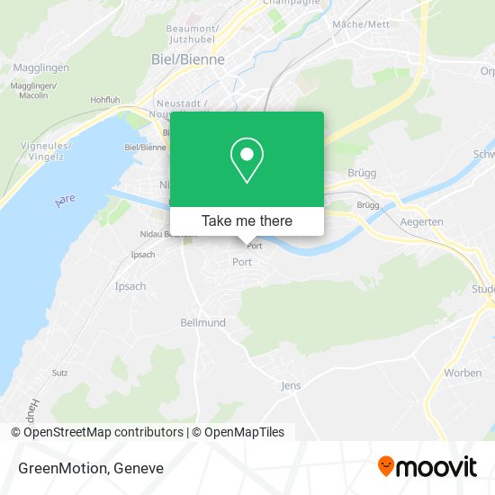 GreenMotion map