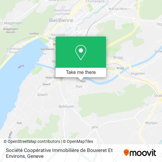 Société Coopérative Immobilière de Bouveret Et Environs map