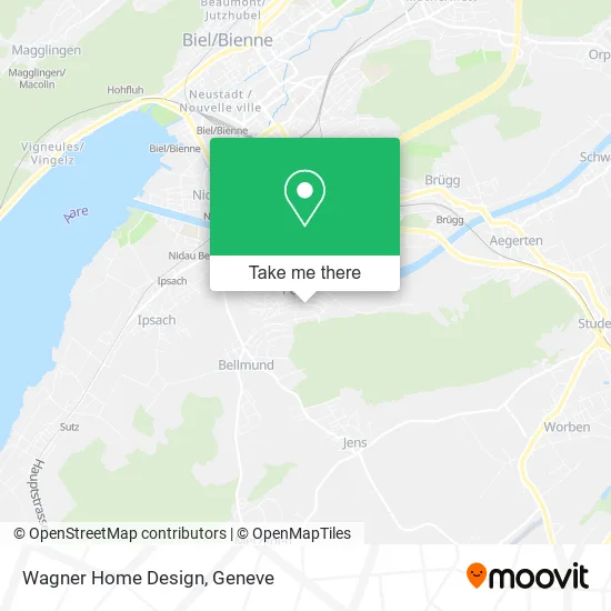 Wagner Home Design map