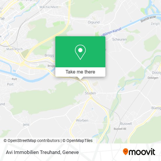 Avi Immobilien Treuhand map