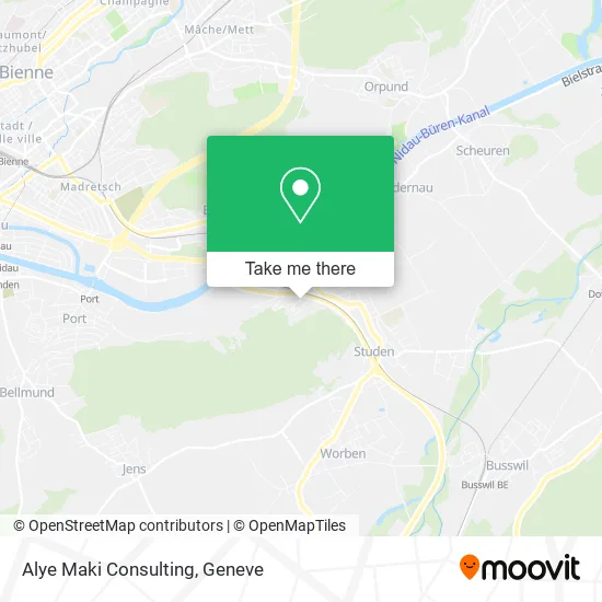 Alye Maki Consulting map