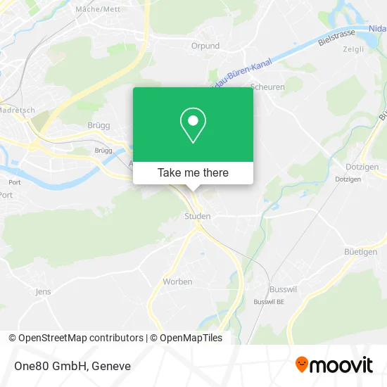 One80 GmbH map