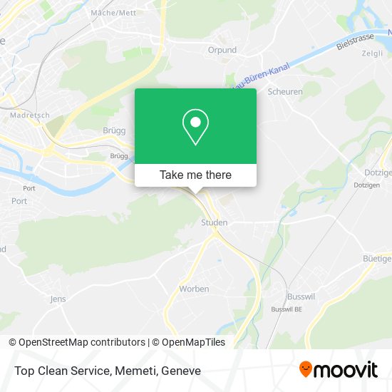 Top Clean Service, Memeti map