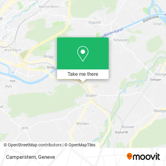 Camperstern map