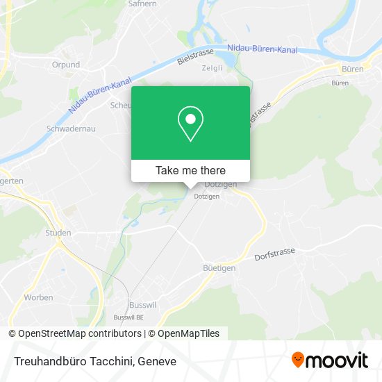 Treuhandbüro Tacchini map