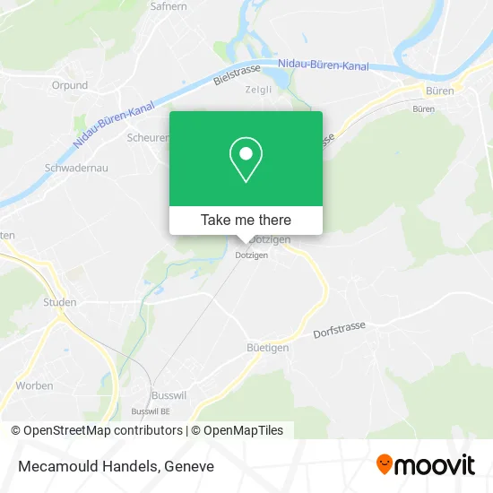 Mecamould Handels map