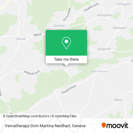 Vematherapy-Dvm Martina Neidhart map