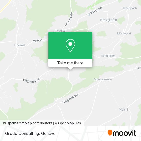 Grodo Consulting map