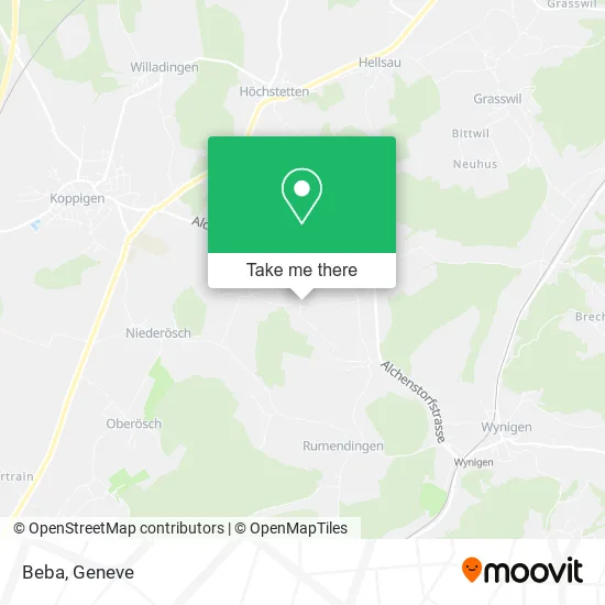 Beba map