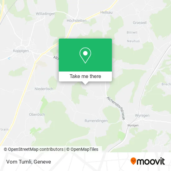 Vom Tumli map