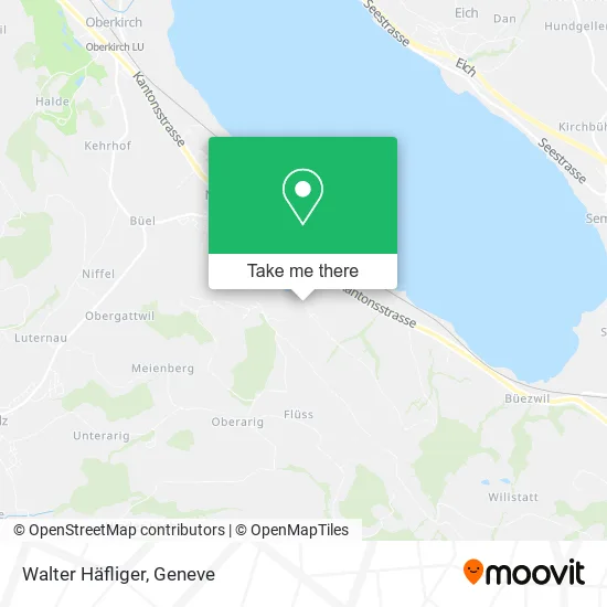 Walter Häfliger map