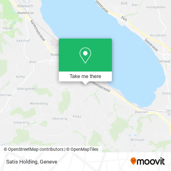 Satis Holding map