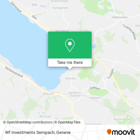Wf Investments Sempach map