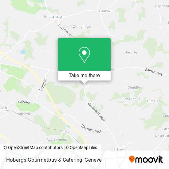 Hobergs Gourmetbus & Catering map