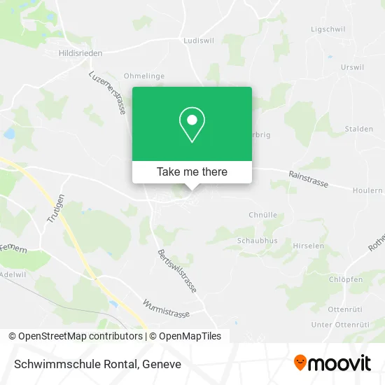 Schwimmschule Rontal map