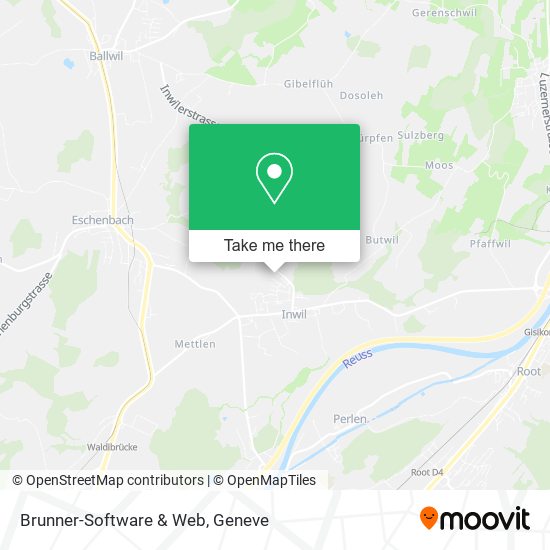 Brunner-Software & Web map