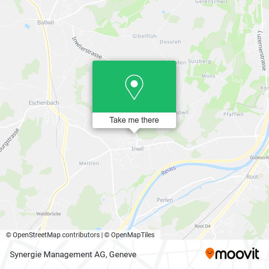 Synergie Management AG map