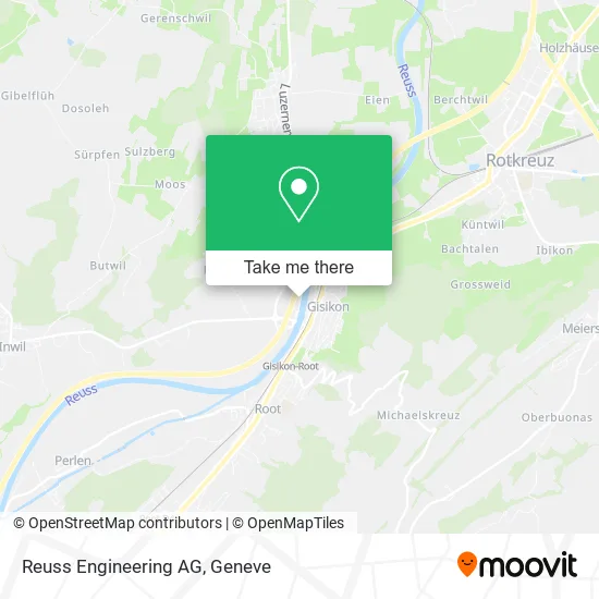 Reuss Engineering AG map