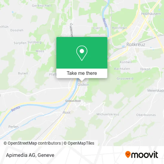 Apimedia AG map