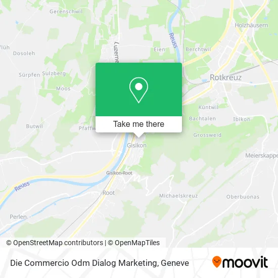 Die Commercio Odm Dialog Marketing map