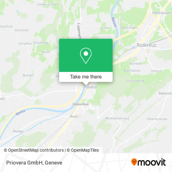 Priovera GmbH map