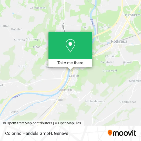 Colorino Handels GmbH map