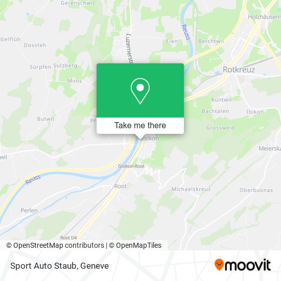 Sport Auto Staub map