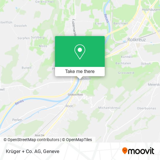 Krüger + Co. AG map
