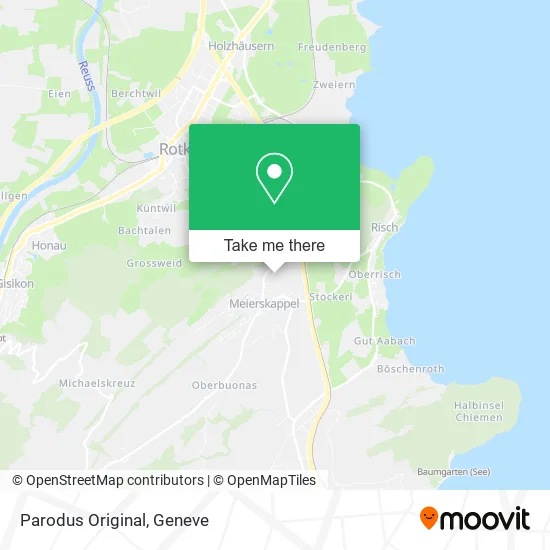 Parodus Original map
