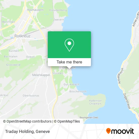 Traday Holding map