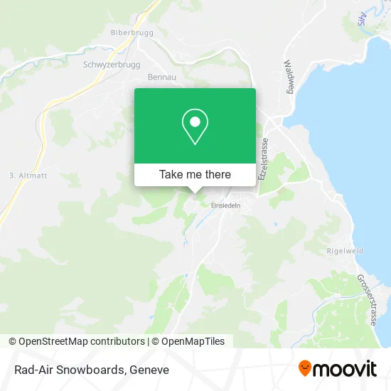 Rad-Air Snowboards map