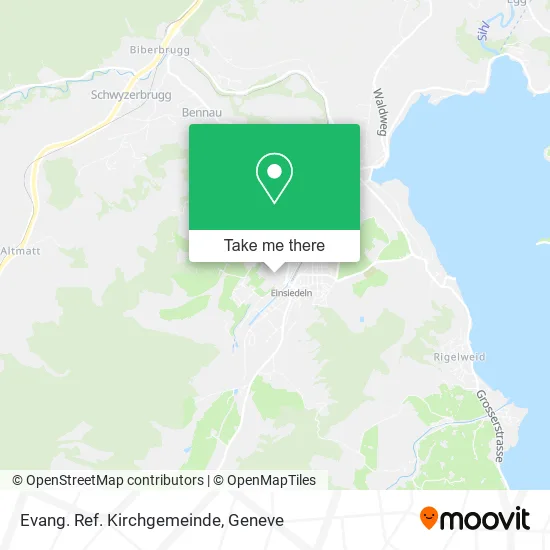 Evang. Ref. Kirchgemeinde map