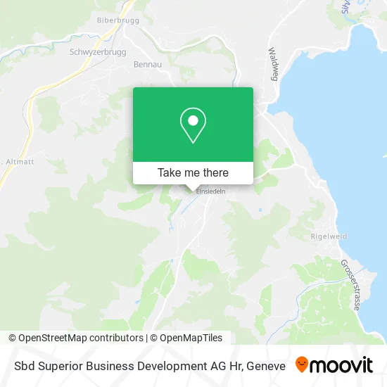 Sbd Superior Business Development AG Hr map