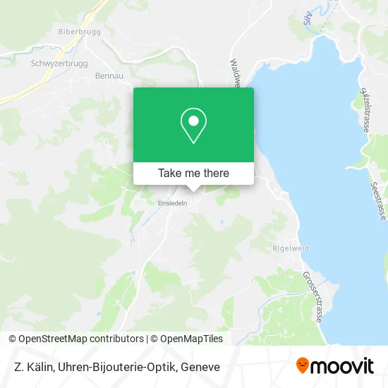 Z. Kälin, Uhren-Bijouterie-Optik map